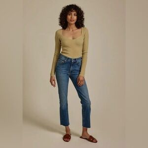 Edwin Bree Straight Jeans Raw hem- Women’s size 29